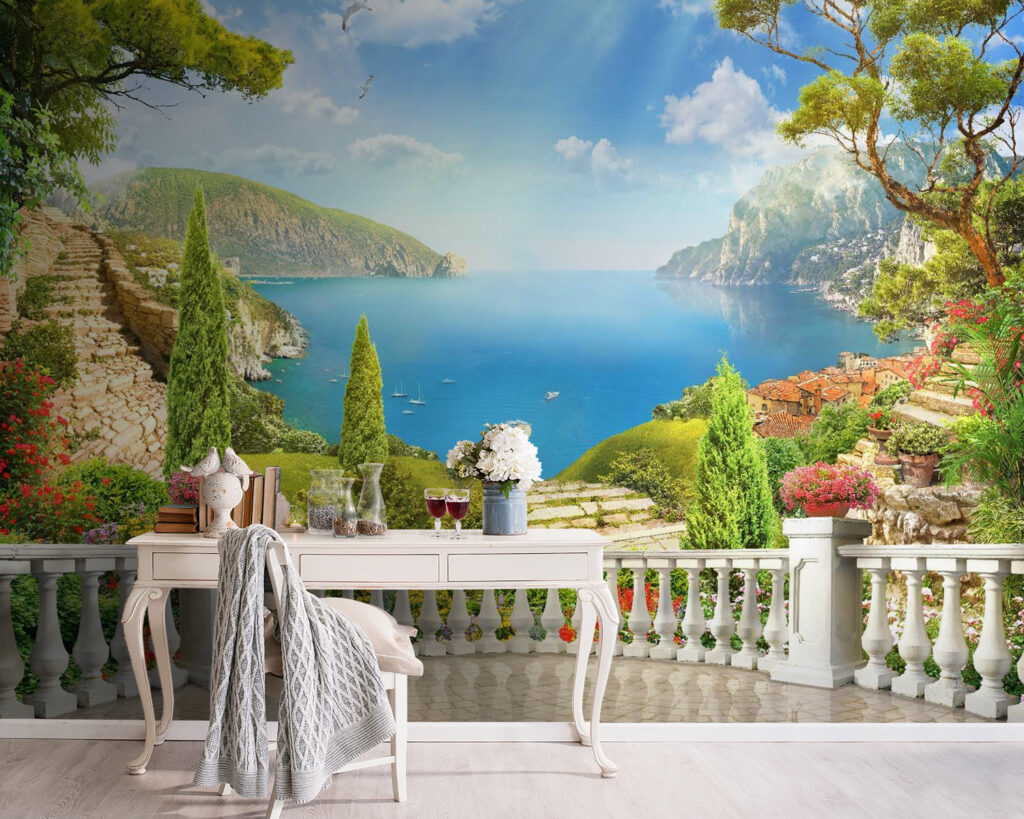 Balkon u zátoky — interiér 4