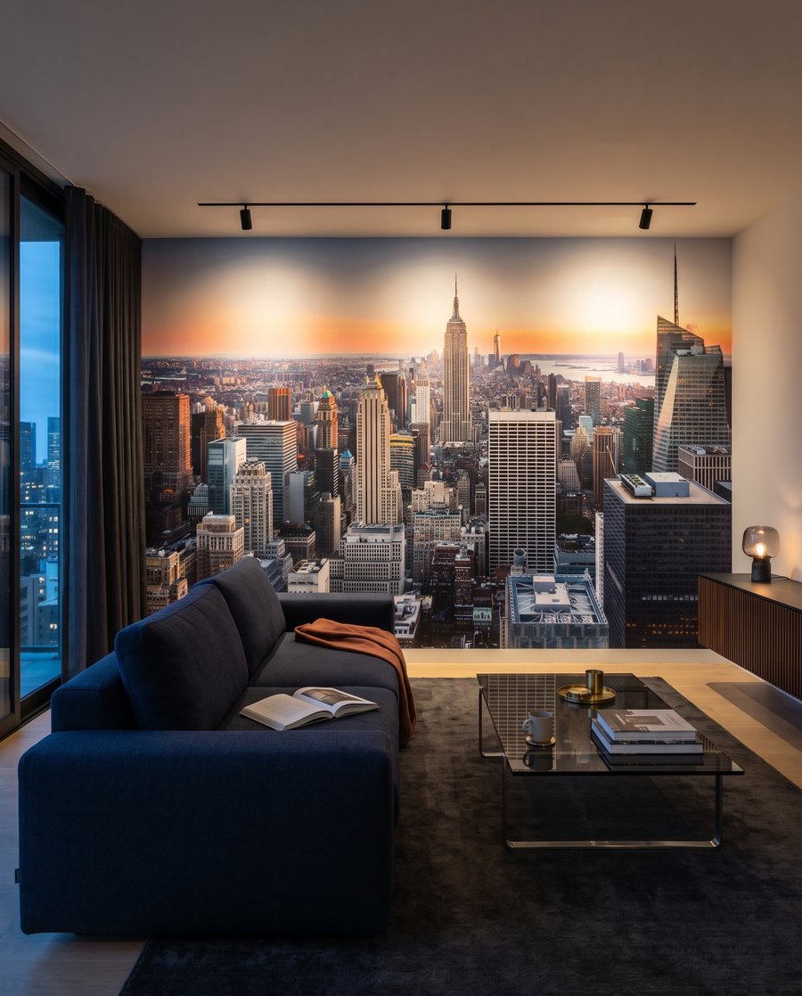 New York při soumraku — interiér 2
