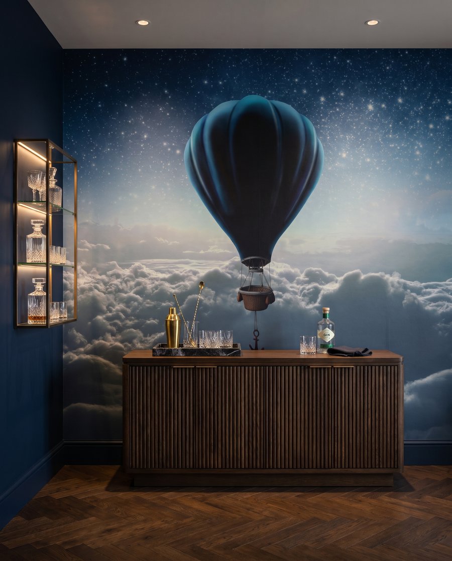 Horkovzdušný balon pod hvězdami — interiér 5