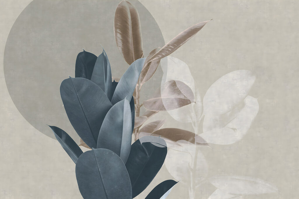 Listy kolem kruhu — celý design