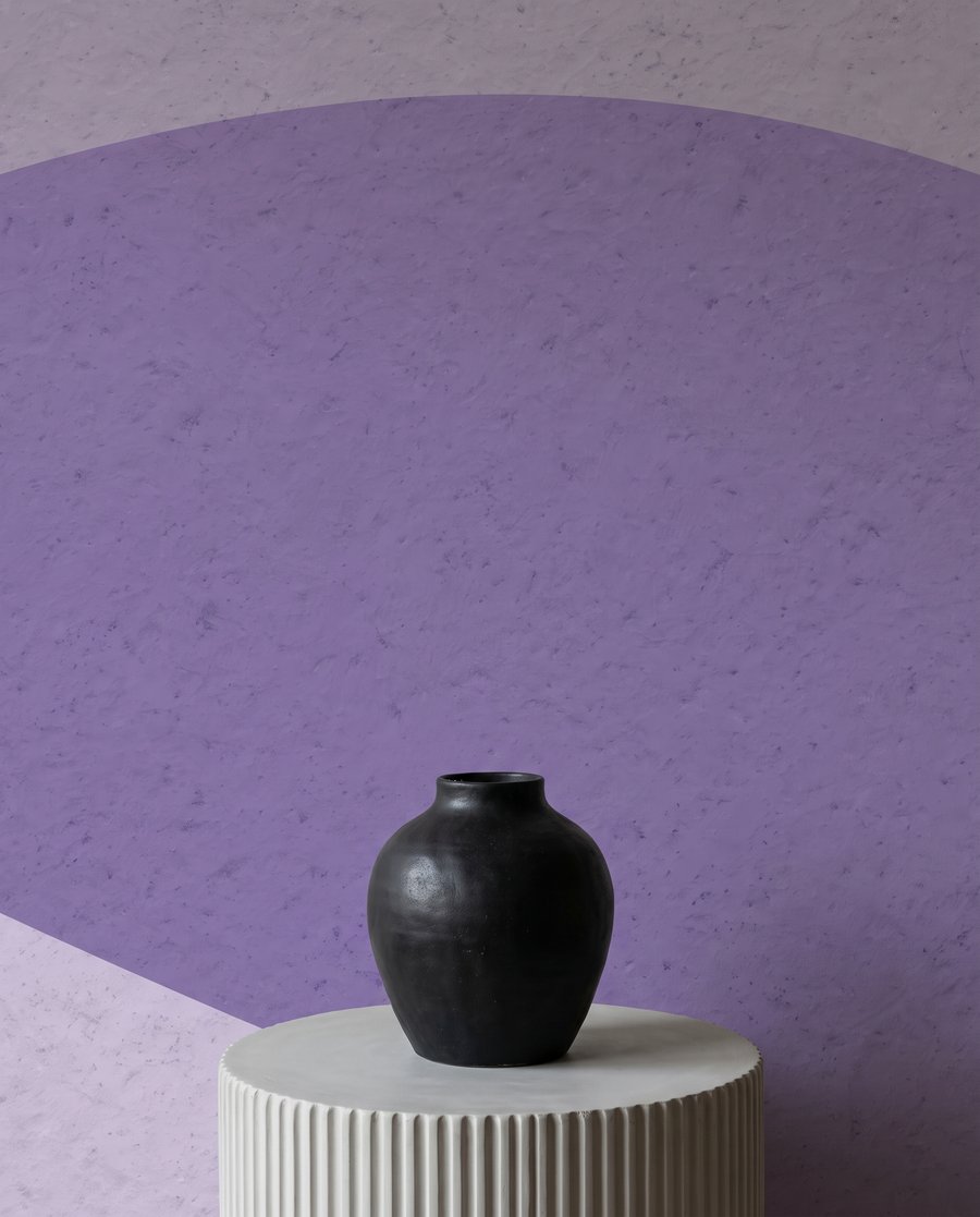 Pruhy mezi kulatými tvary — detail