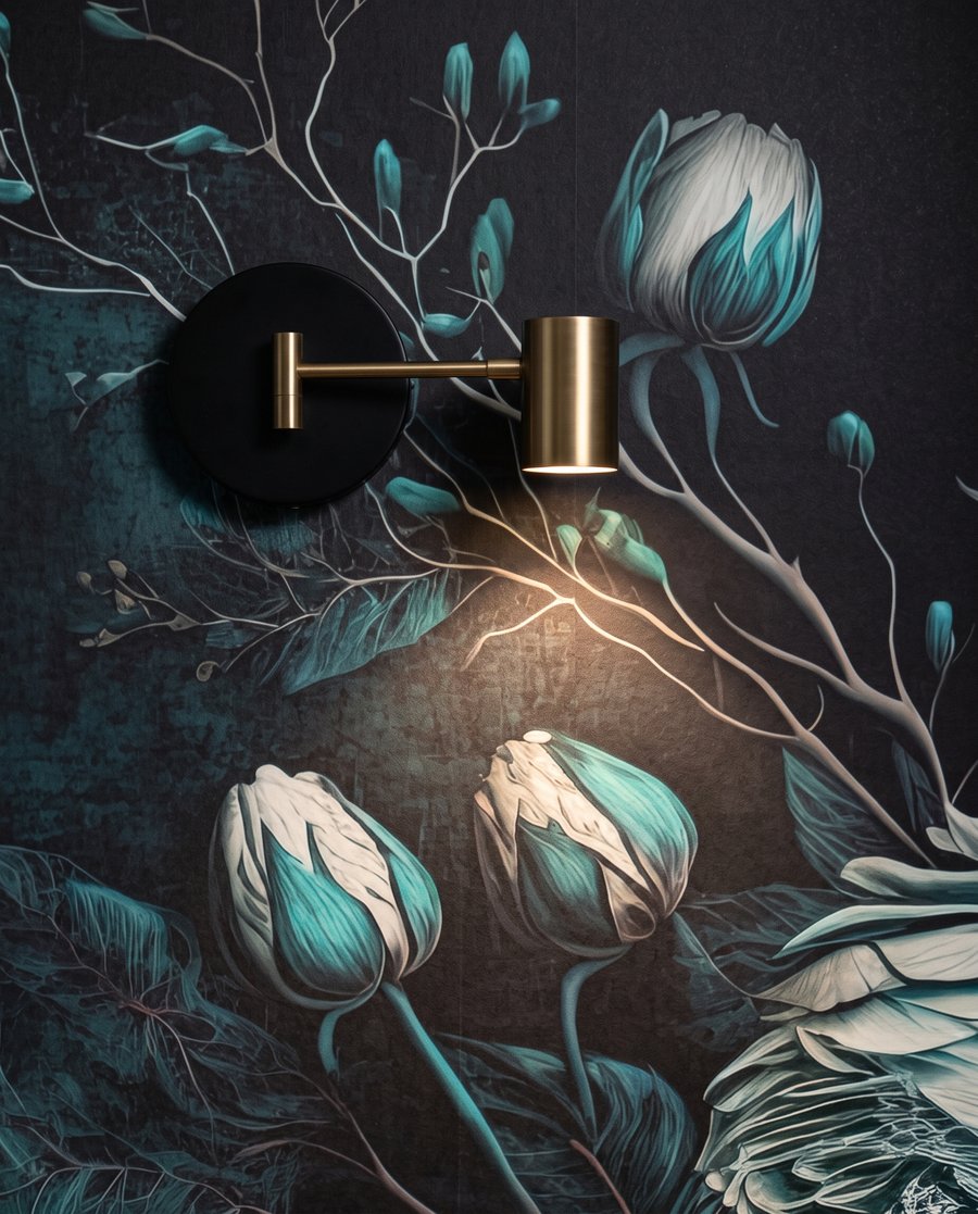 Kytice z vodní zeleně — detail