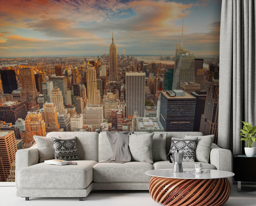 New York za večera — interiér 2