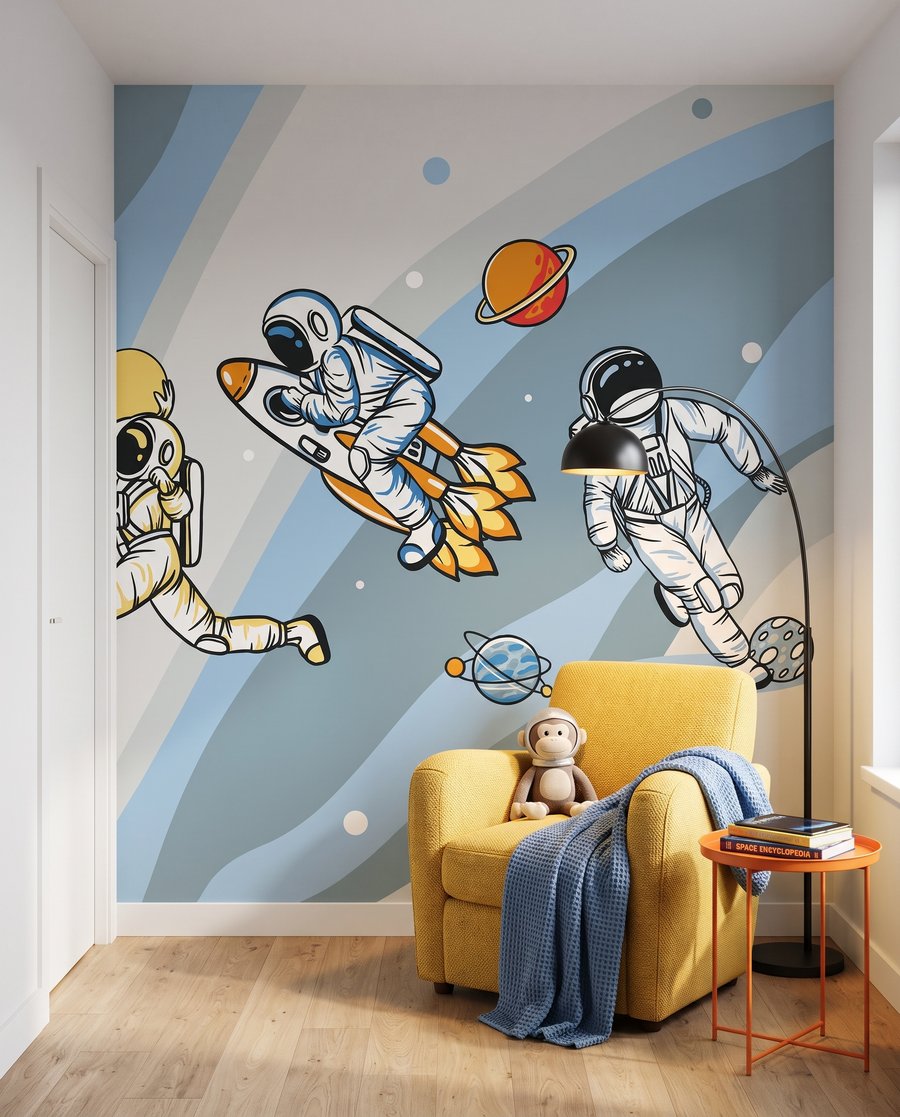 Astronauti si hrají — interiér 8