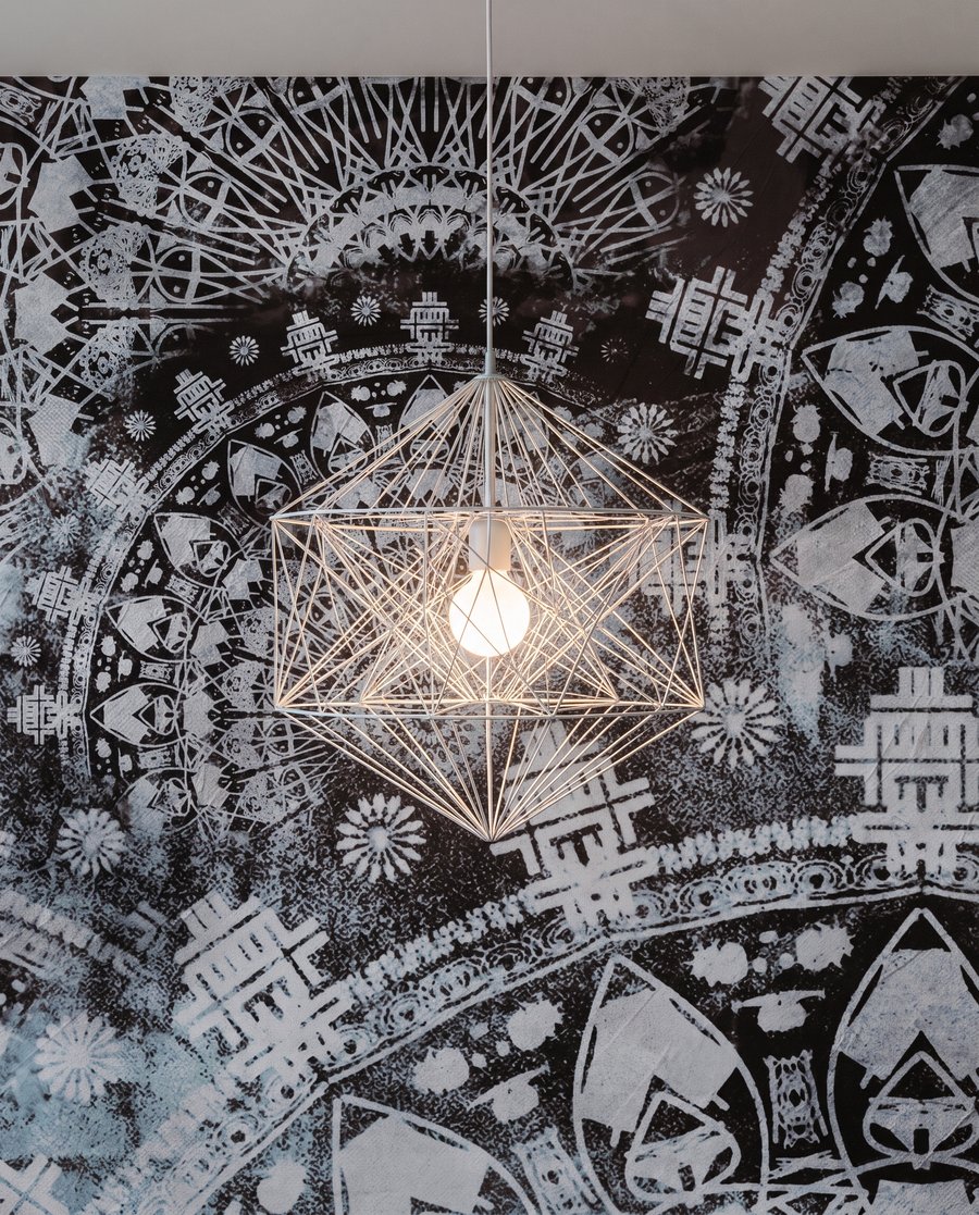 Krajkové mandaly — detail