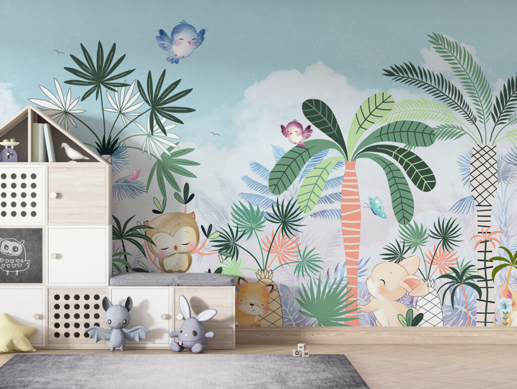 Panda mezi palmami — interiér 3