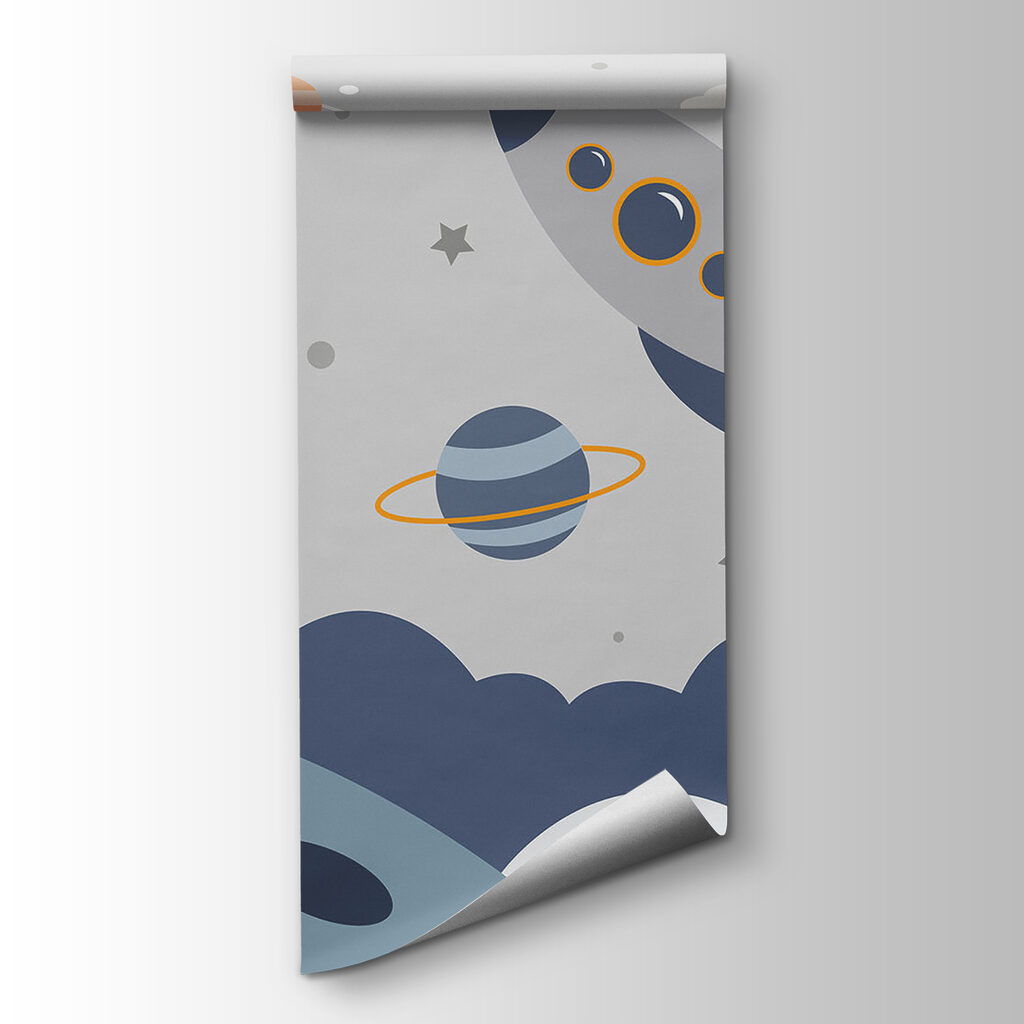 Raketa vedle malého astronauta — zobrazení produktu