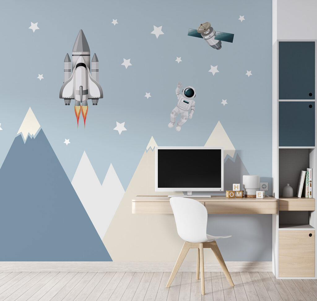 Astronauti nad horami — interiér 4