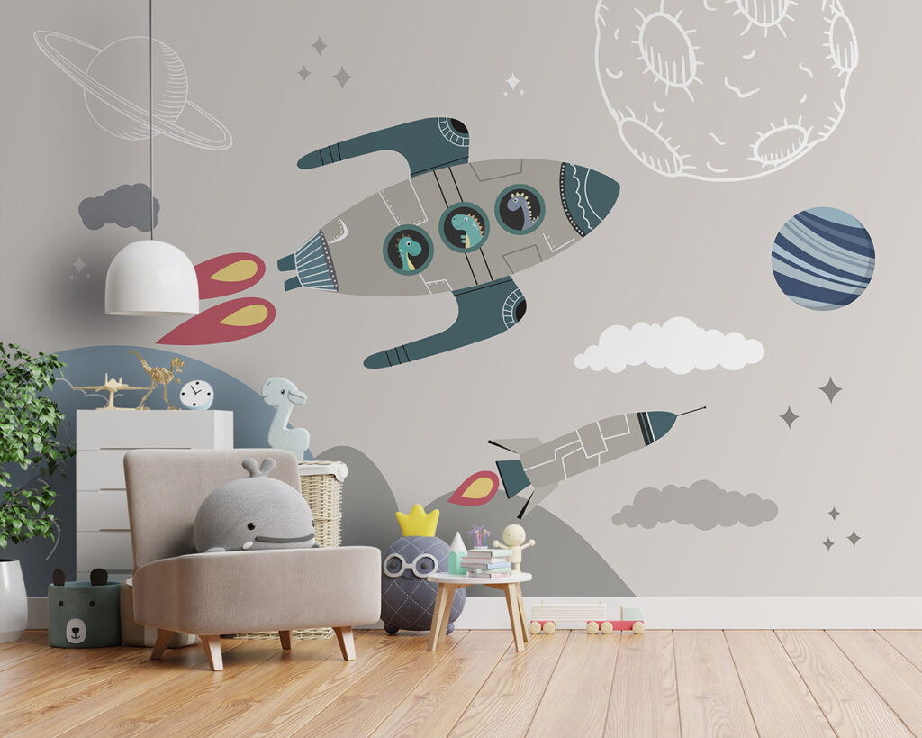 Rakety mezi planetami — interiér 1