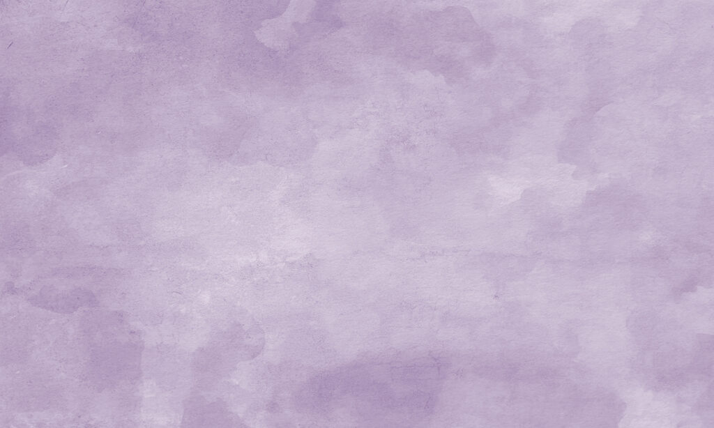 Fialové barevné oblaky — celý design