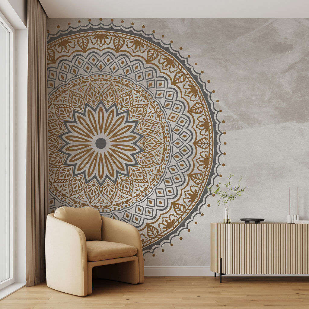 Mandala na okraji — interiér 3