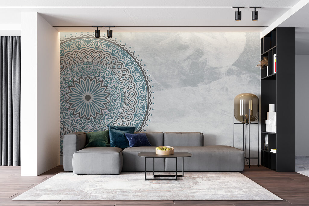 Mandala na okraji — interiér 2