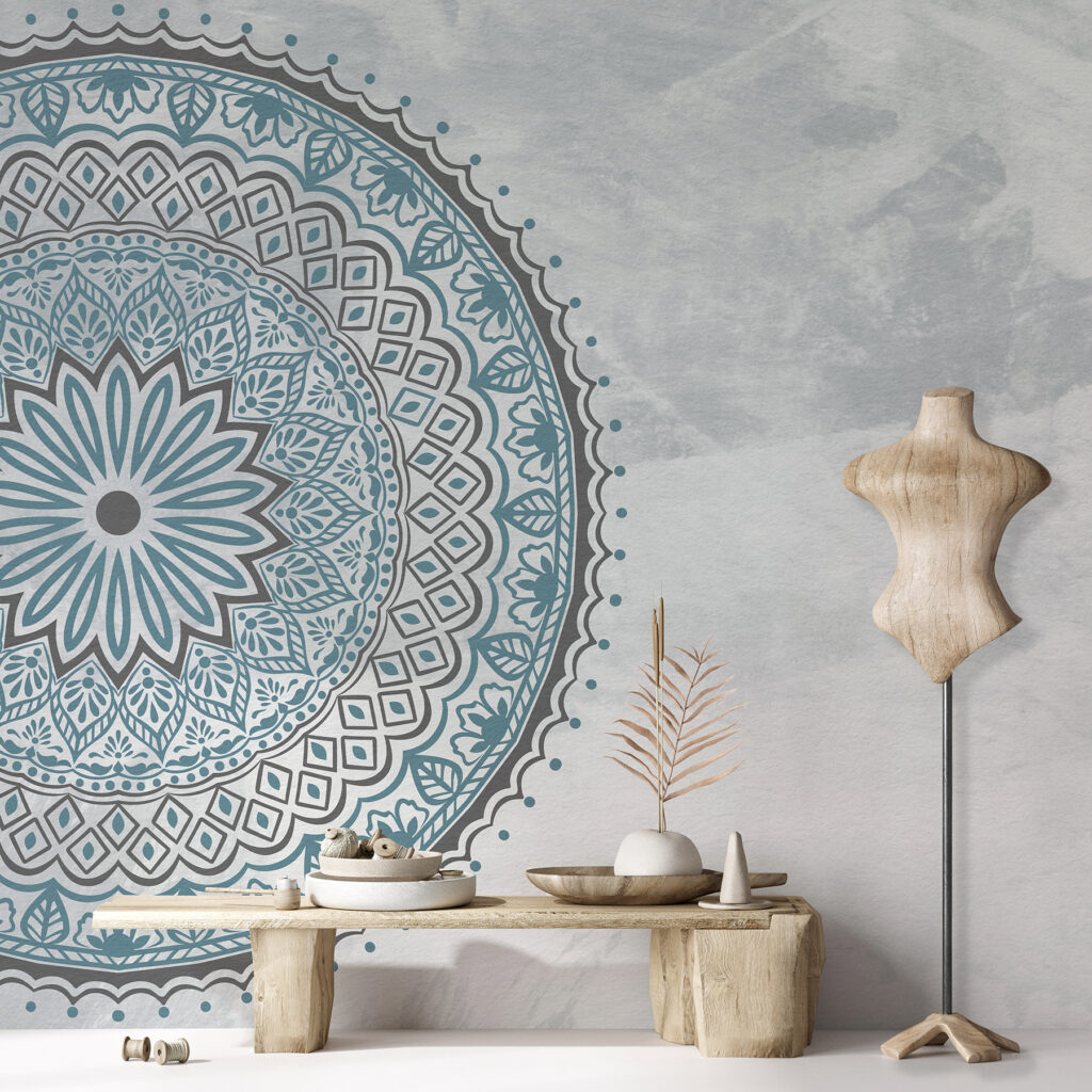 Mandala na okraji — interiér 1