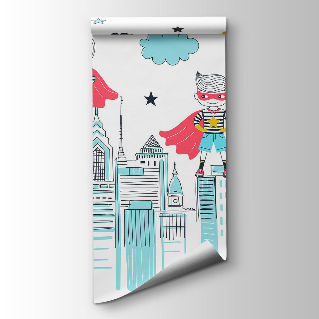 Superhrdinové nad městem — zobrazení produktu