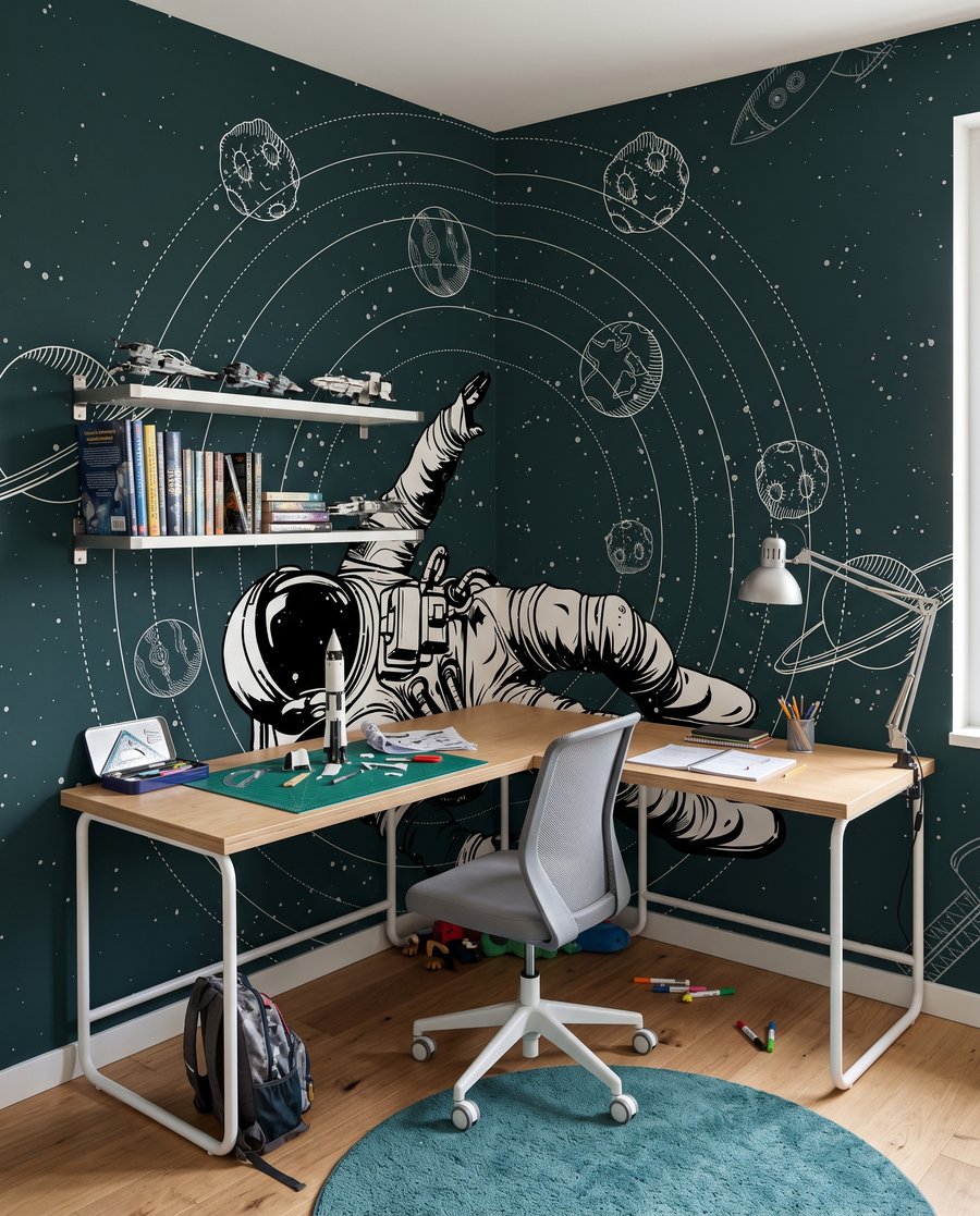 Astronaut mezi oběžnými drahami — interiér 3