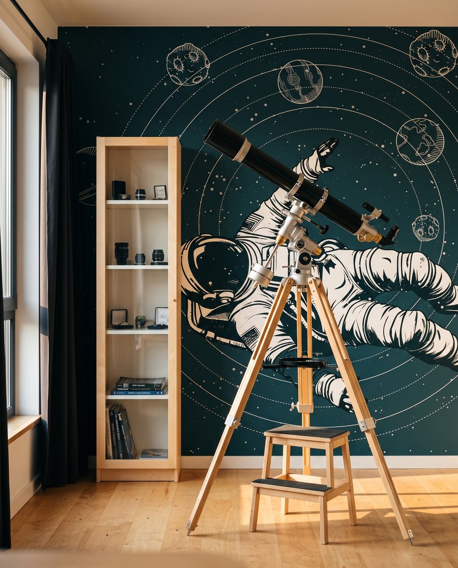 Astronaut mezi oběžnými drahami — interiér 5