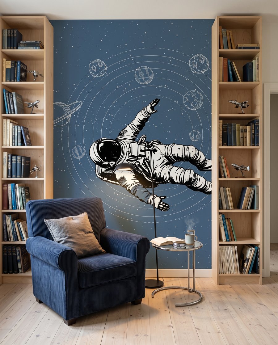 Astronaut mezi oběžnými drahami — interiér 3