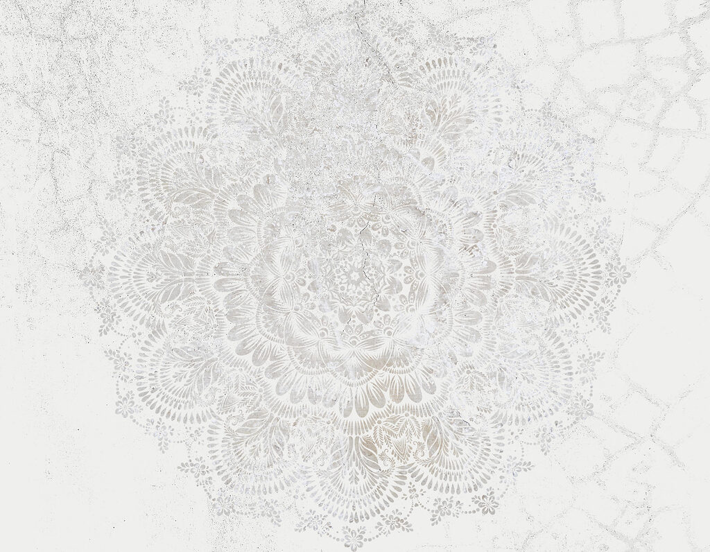 Světlá mandala — celý design