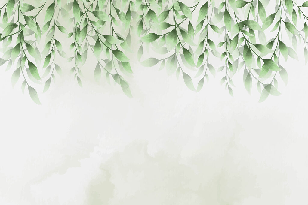 Listy nad bílou mlhou — celý design