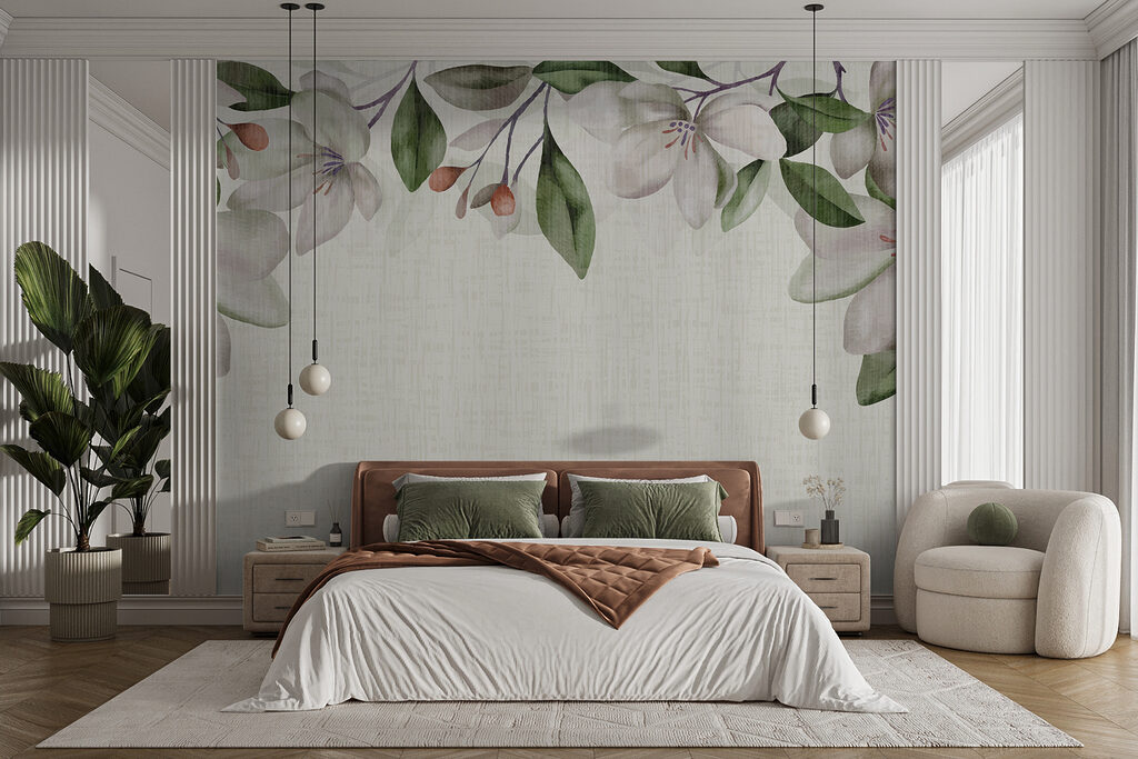 Magnolie podél horního okraje — interiér 1