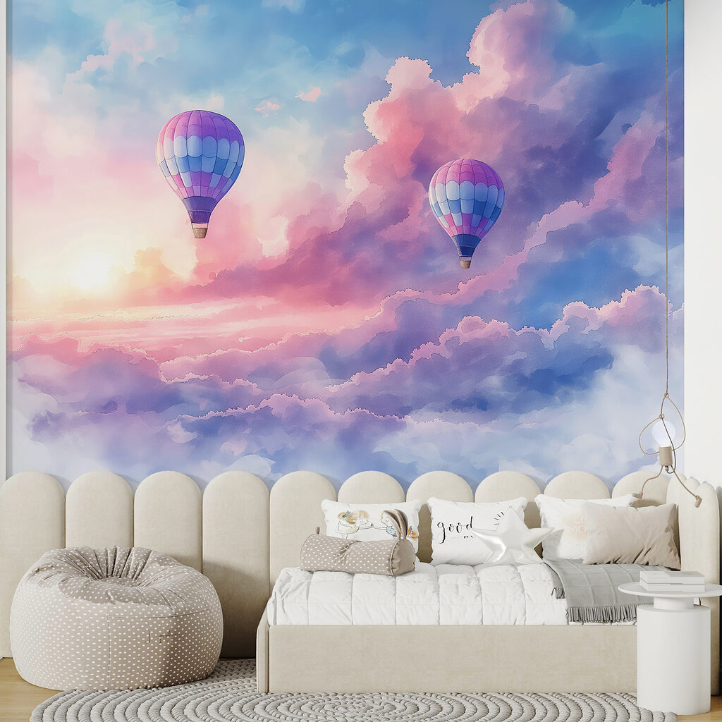 Balony nad večerními mraky — interiér 3