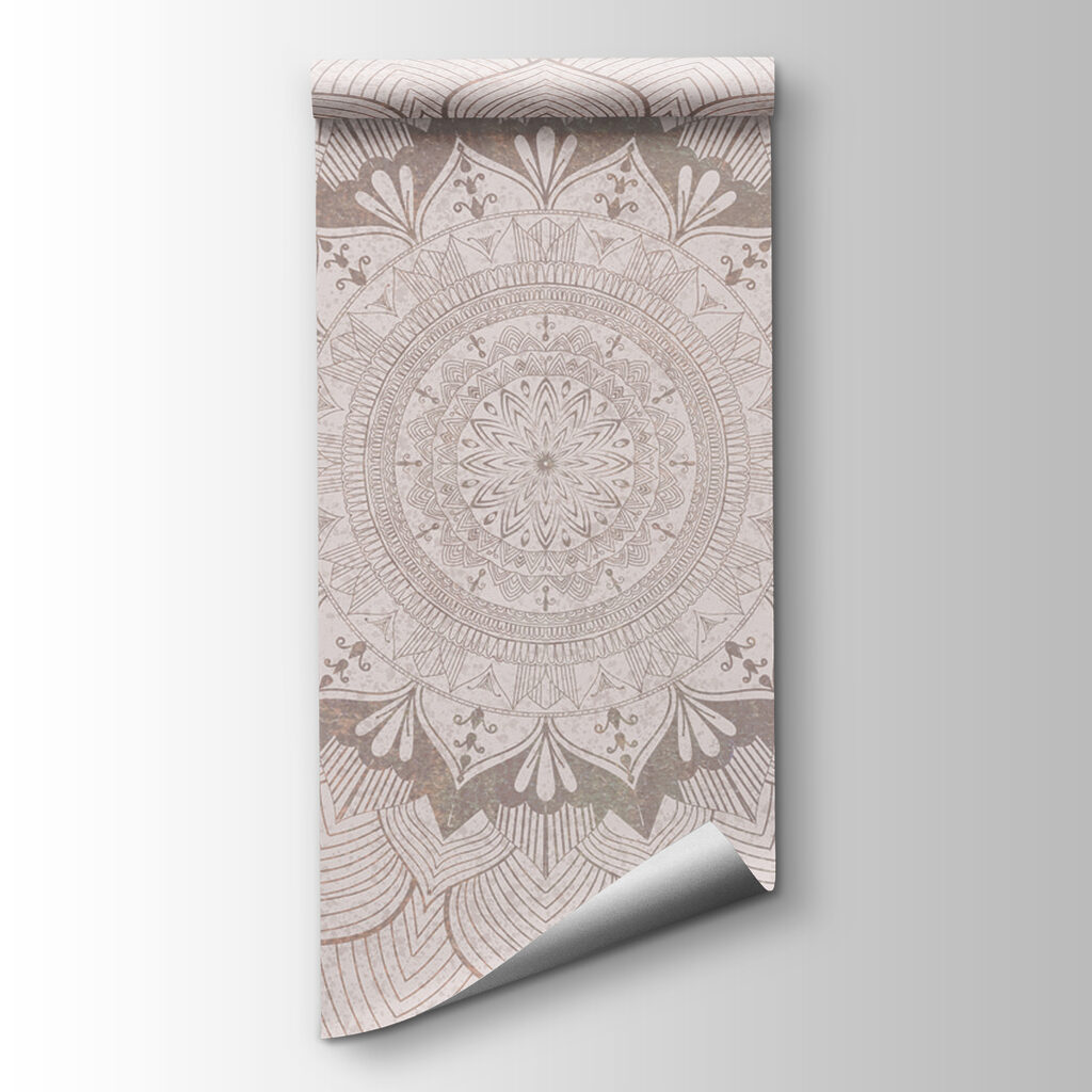 Jemná květinová mandala — zobrazení produktu