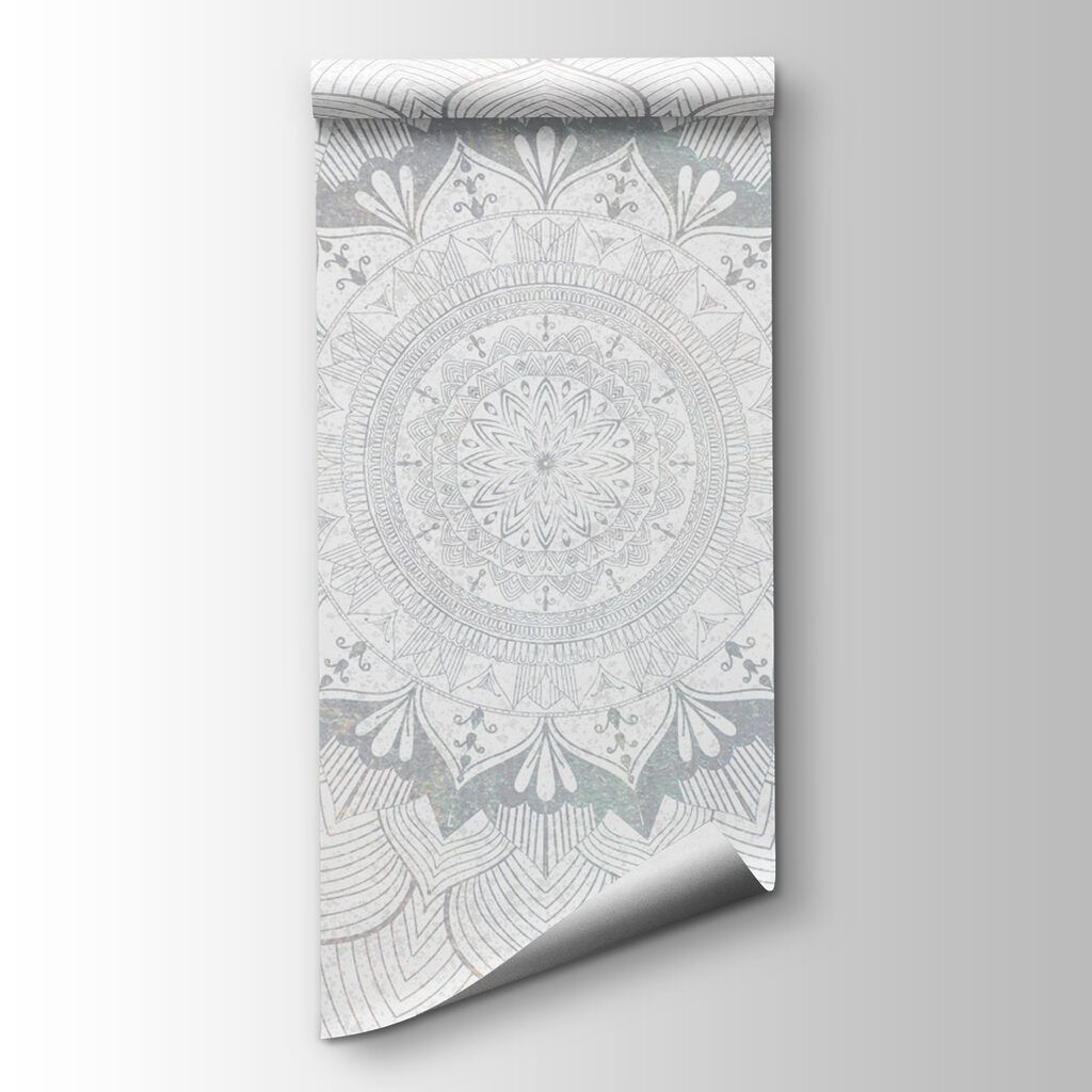 Jemná květinová mandala — zobrazení produktu