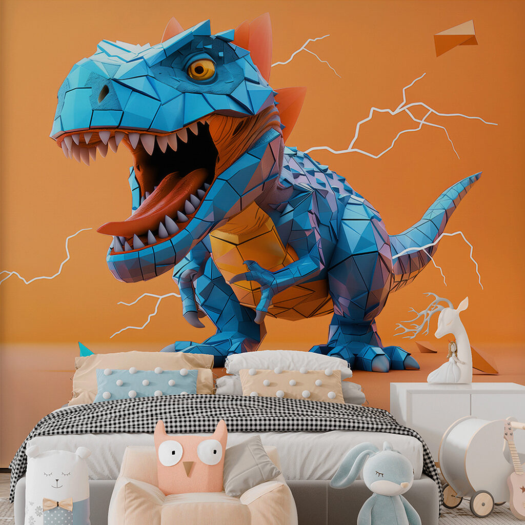 Modrý dinosaurus — interiér 5