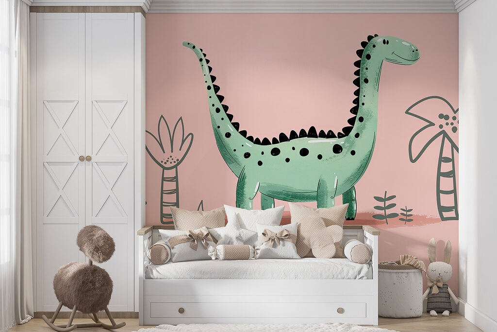 Dinosaurus s dlouhým krkem — interiér 1