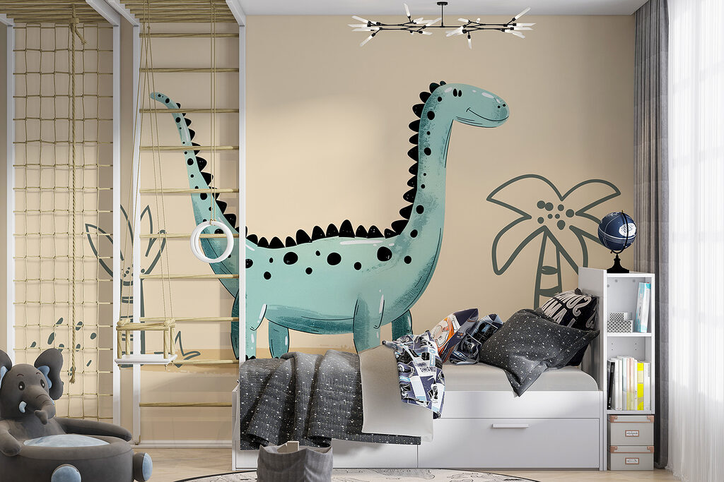 Dinosaurus s dlouhým krkem — interiér 2