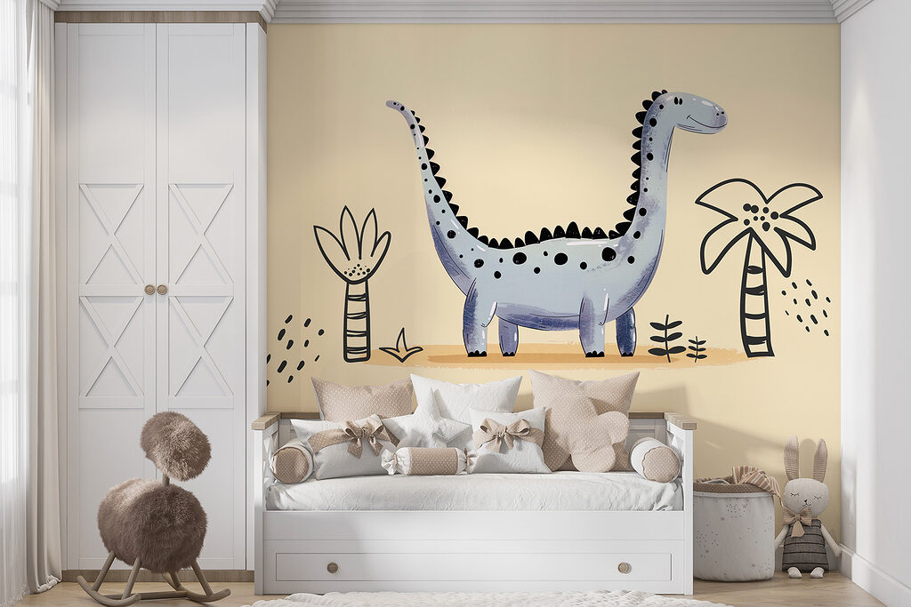 Dinosaurus s dlouhým krkem — interiér 1