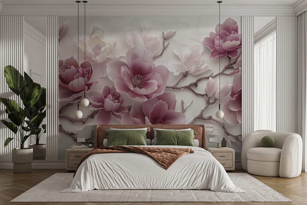 Květy na větvích — interiér 1