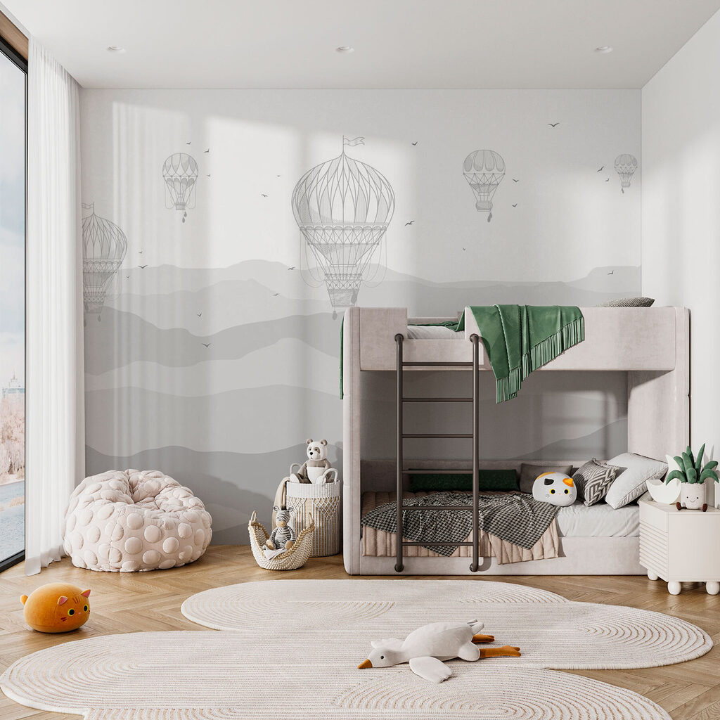Balóny nad horami — interiér 2