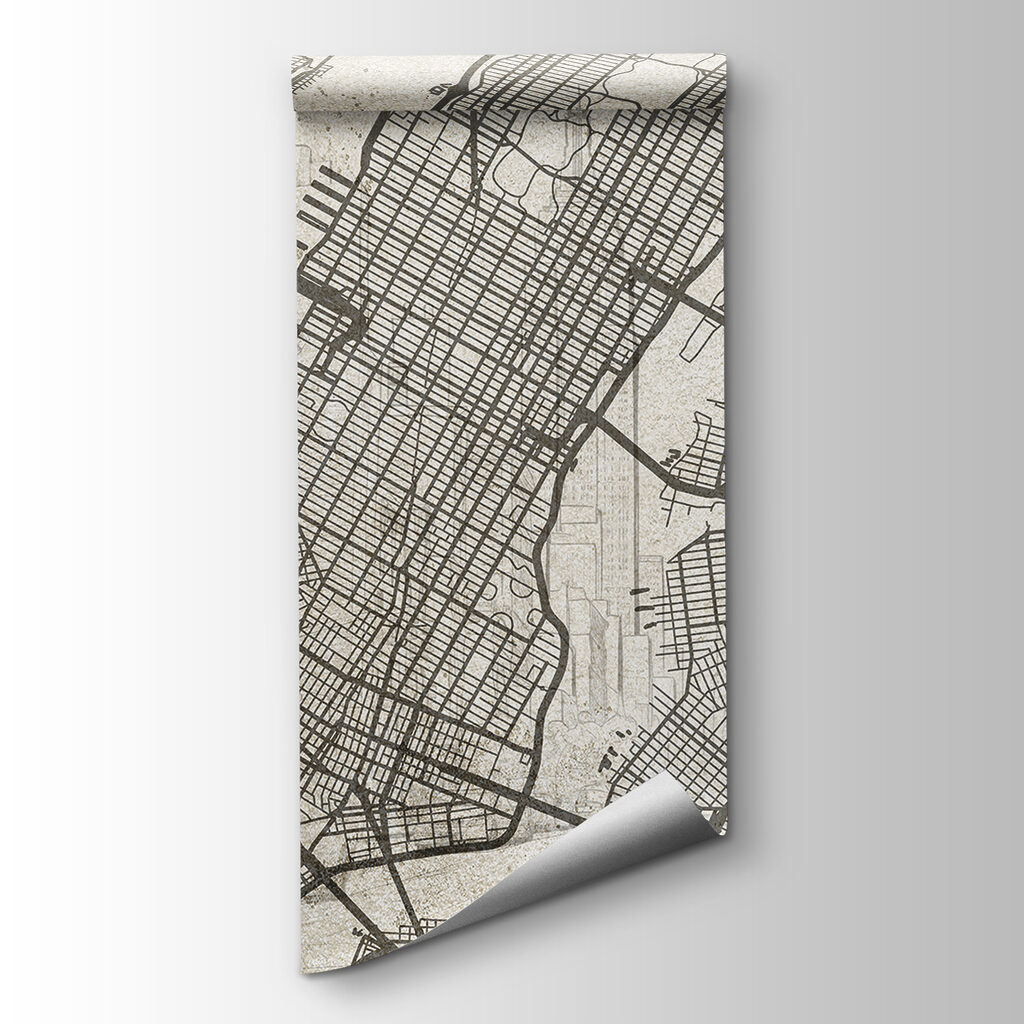 Manhattan v jemných liniích — zobrazení produktu