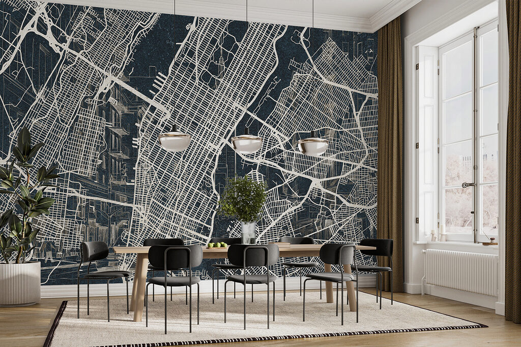 Manhattan v jemných liniích — interiér 3