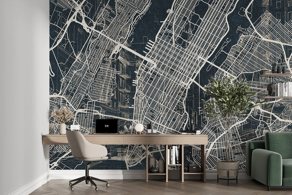 Manhattan v jemných liniích — interiér 4
