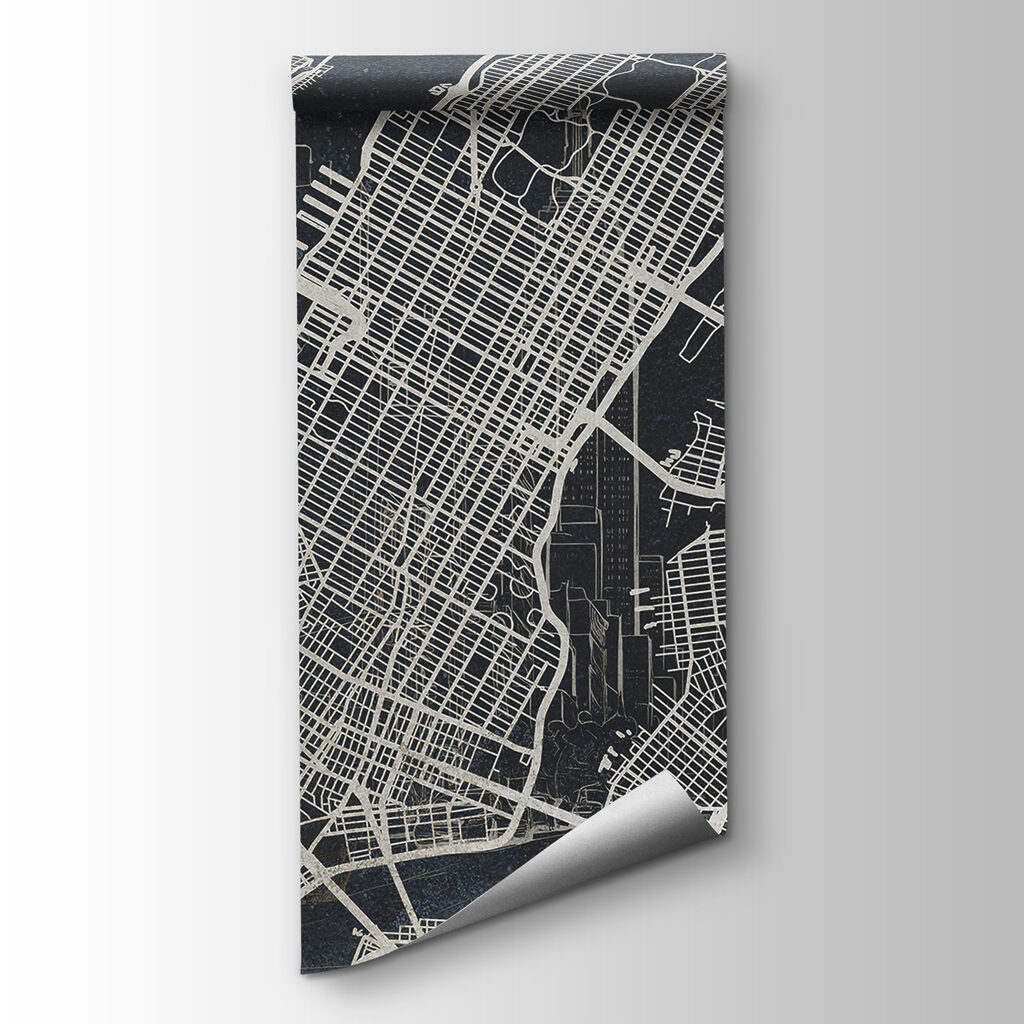 Manhattan v jemných liniích — zobrazení produktu