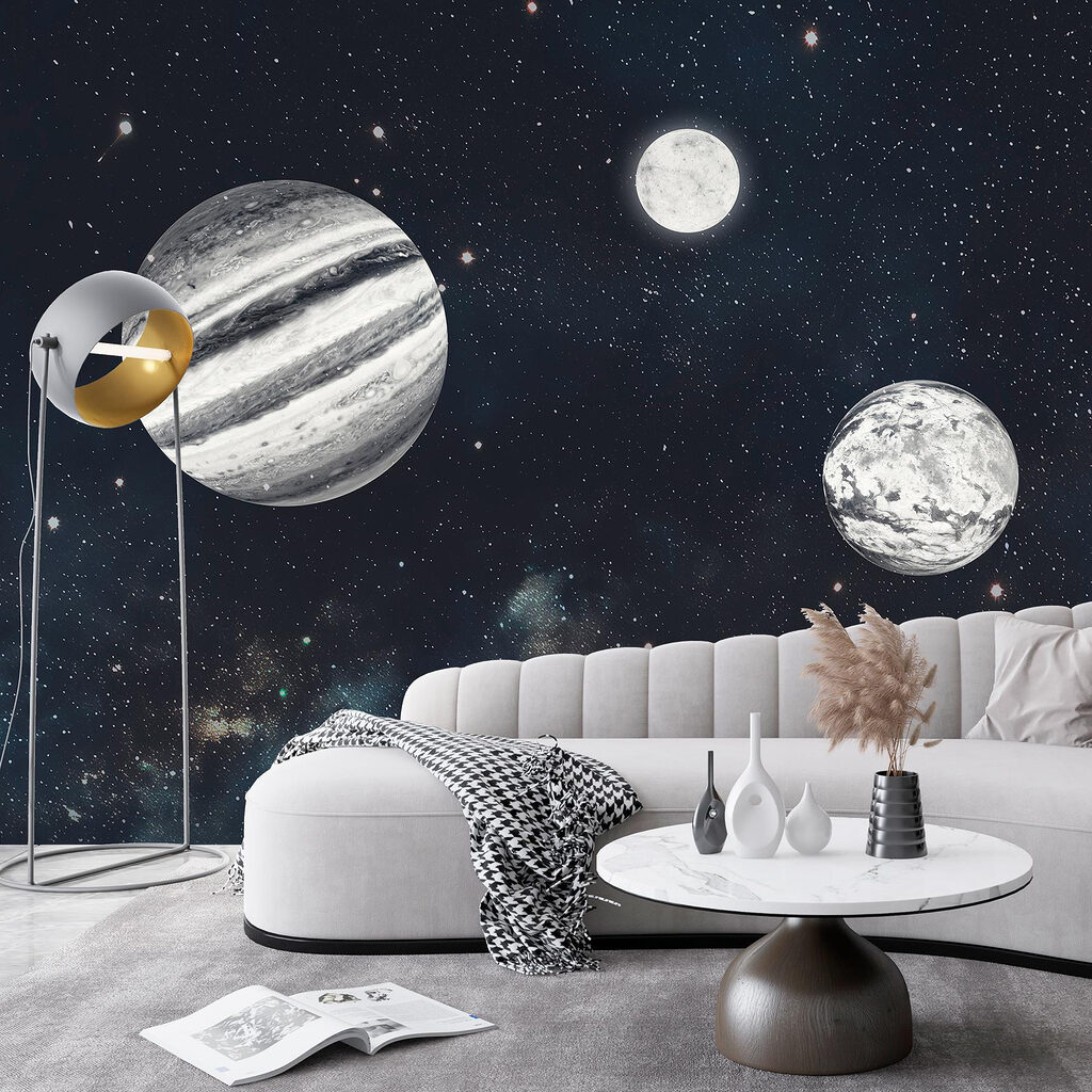 Černobílé planety — interiér 2