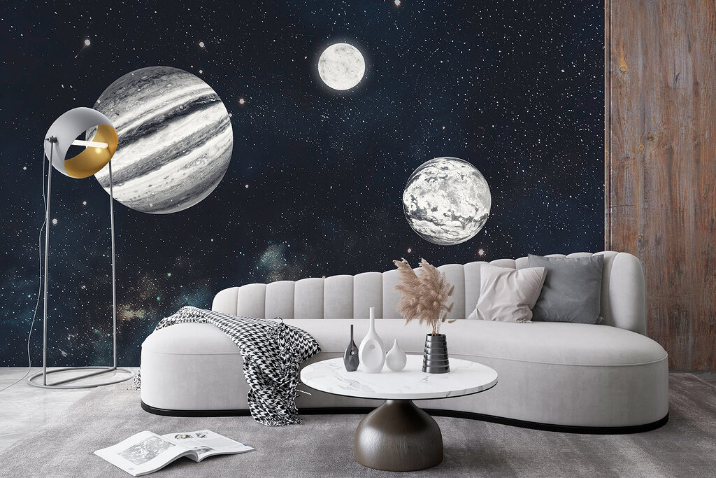 Černobílé planety — interiér 4