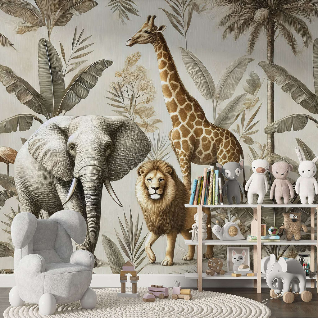Safari mezi palmami — interiér 1