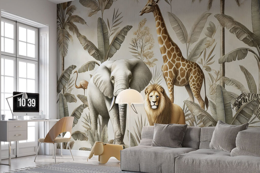Safari mezi palmami — interiér 4