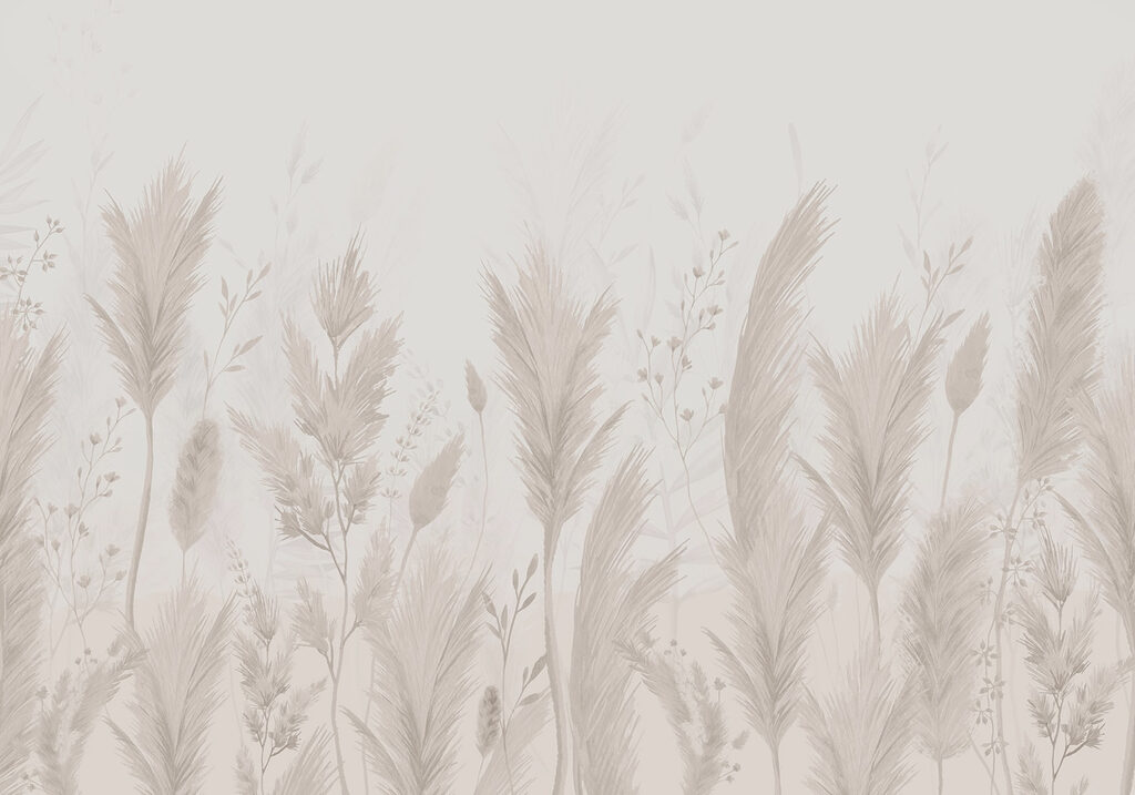 Jemné trávy — celý design