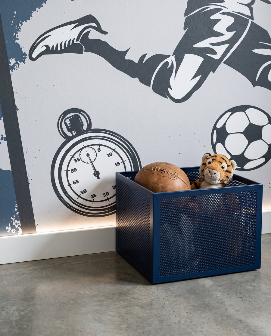 Fotbalisté v ocelové modři — detail