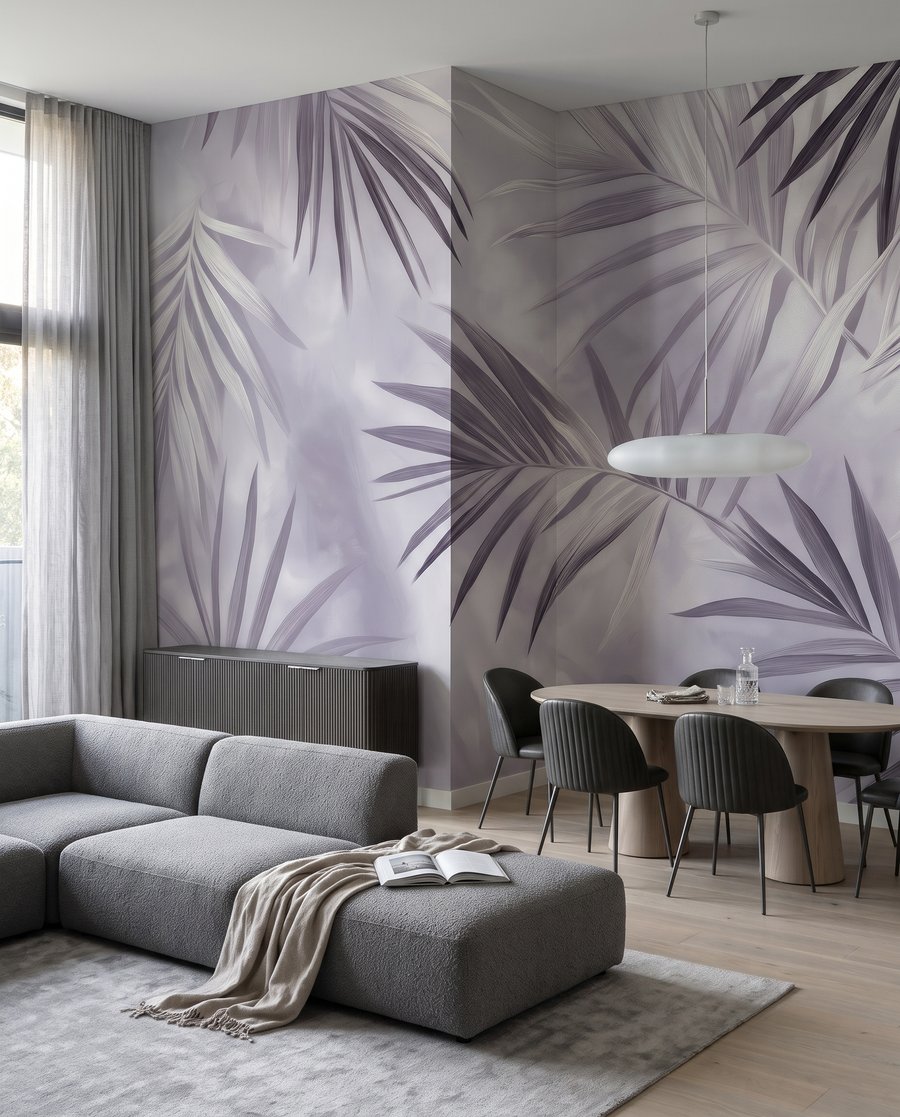 Palmové listy se kříží — interiér 7