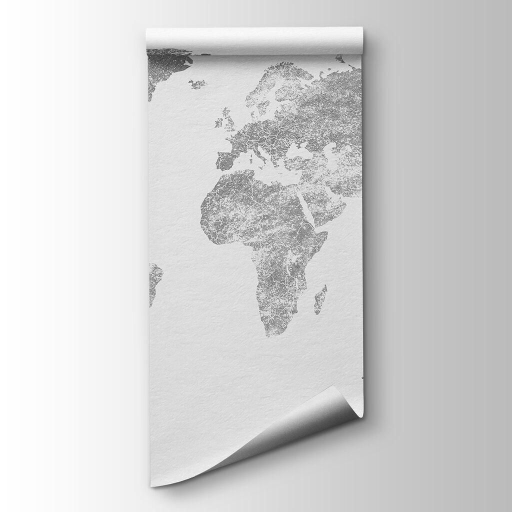 Mapa světa — zobrazení produktu