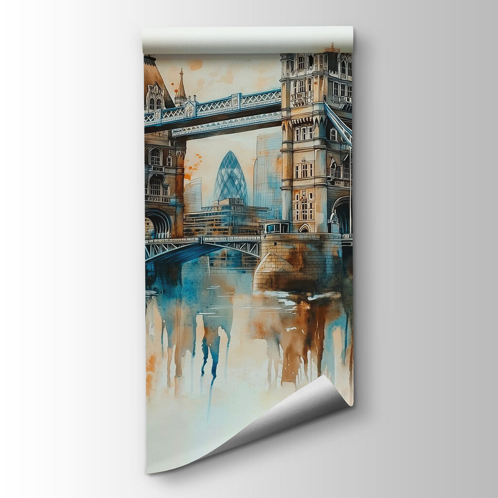 Tower Bridge v akvarelu — zobrazení produktu