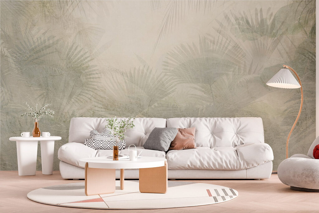 Palmové listy v mlze — interiér 5