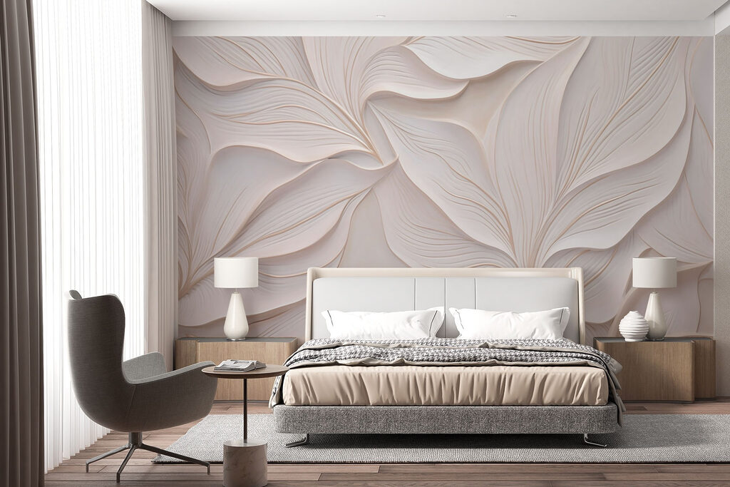 Zvlněné listy — interiér 1