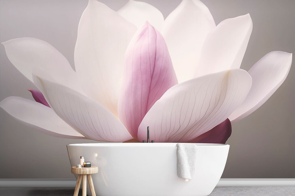 Lila srdce magnolie — interiér 1