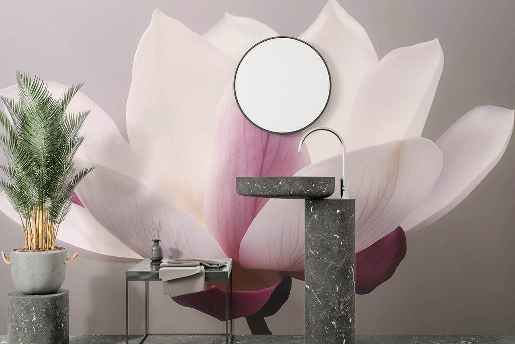 Lila srdce magnolie — interiér 3